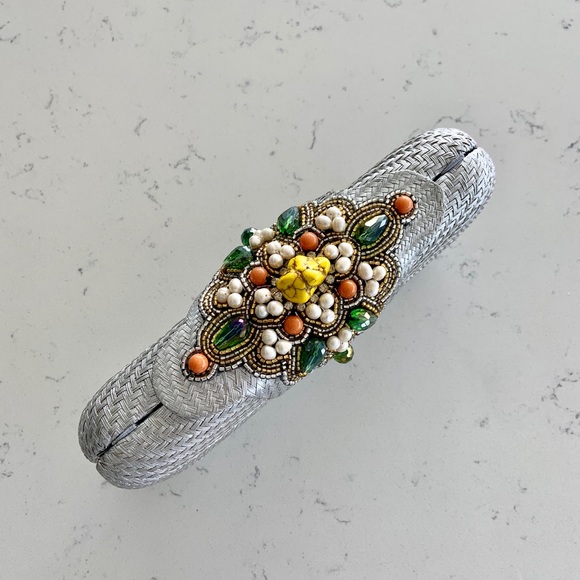 Handmade Embellished Clutch - Picture 2 of 7